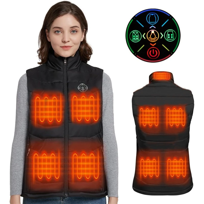 Smart 9-Zone Heated Down Vest — OEM & Wholesale Supplier You Can Trust manufacturers